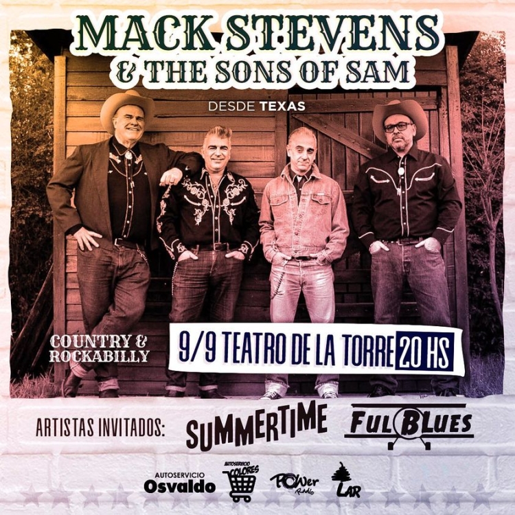 De Texas a Pinamar: show de nivel internacional en el Teatro de la Torre