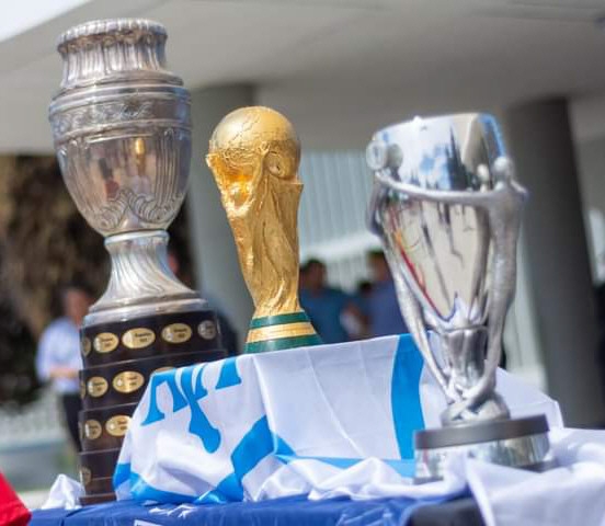 Las copas de la Scaloneta llegan a Santa Teresita